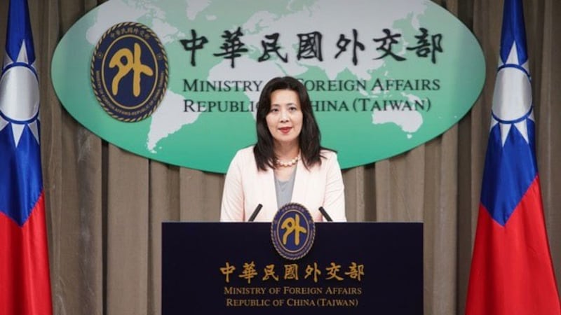 台湾外交部发言人欧江安回应表示布林肯对台海和平的重视(RFA资料照)