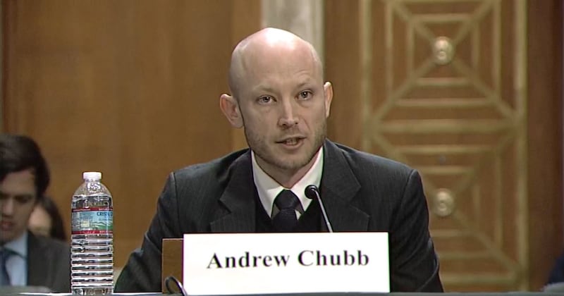 英国兰卡斯特大学中国政治与国际关系高级讲师朱波(Andrew Chubb)(视频截图/USCC)