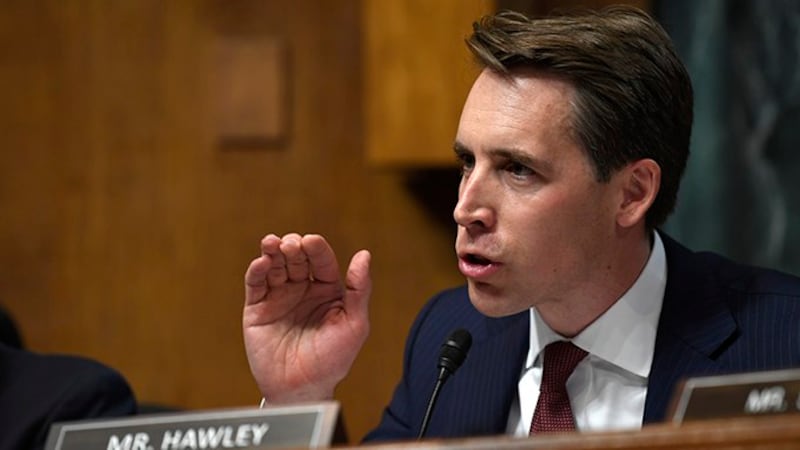 美国联邦参议员霍利(Josh Hawley)(美联社)