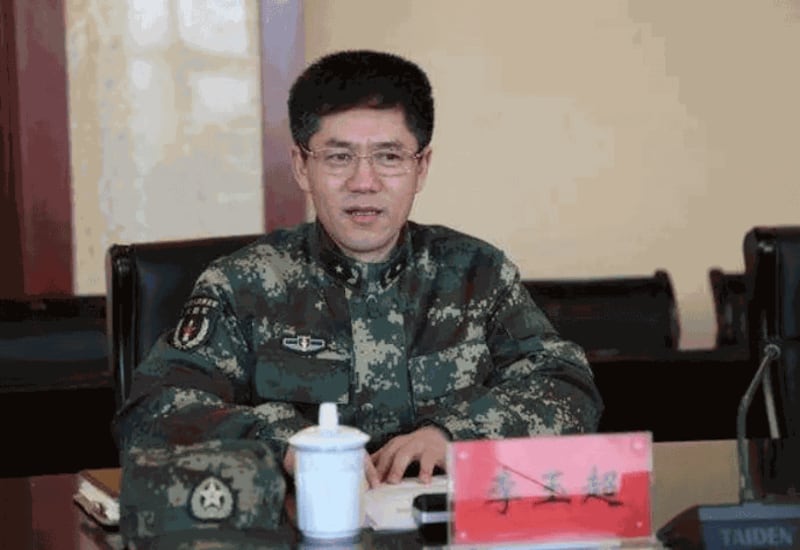 中国火箭军司令员李玉超(搜狐网截图)