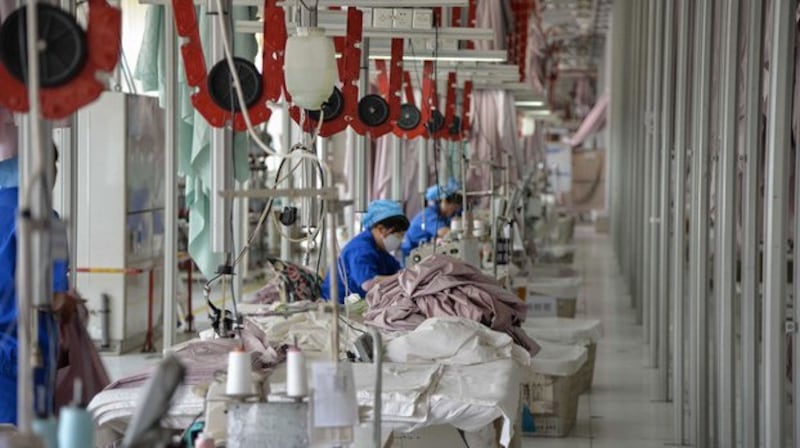 中国的一家民营企业(资料图/法新社)