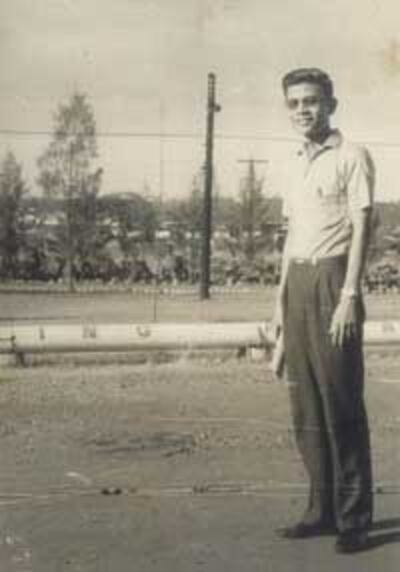 Ông Trần Văn Thiêng hiện đang bị chính quyền giam giữ, ảnh chụp trước năm 1975. Photo courtesy of hungvietsite.org