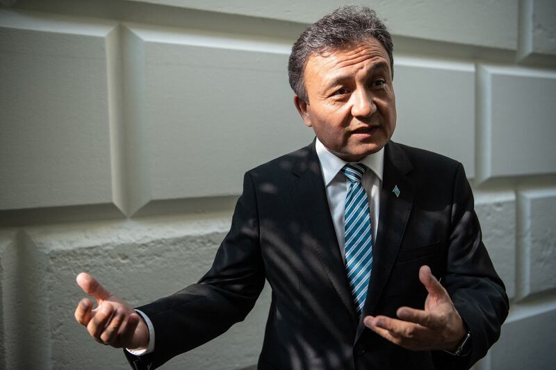 Dolkun Isa, president of the World Uyghur Congress, was subject to a Interpol Red Notice from China for almost 20 years before it was deleted in 2018. Credit: AFP