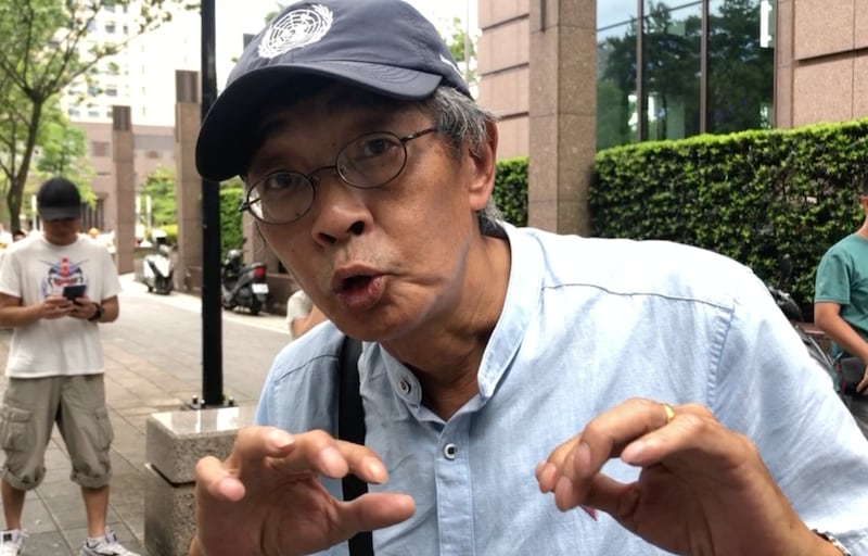 前香港铜湾书店店长林荣基。(记者夏小华摄、资料照)