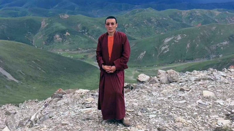 甘孜州石渠县僧人曲觉被捕两年后获释(受访人提供)