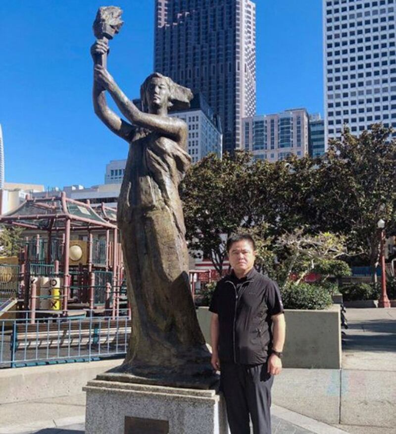 “中国酷吏举报清算中心”发起人李传良(李传良提供)