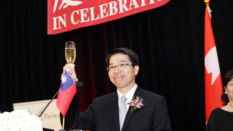 资料图片:驻加拿大台北经济文化办事处代表陈文仪 。(驻加拿大台北经济文化办事处提供)