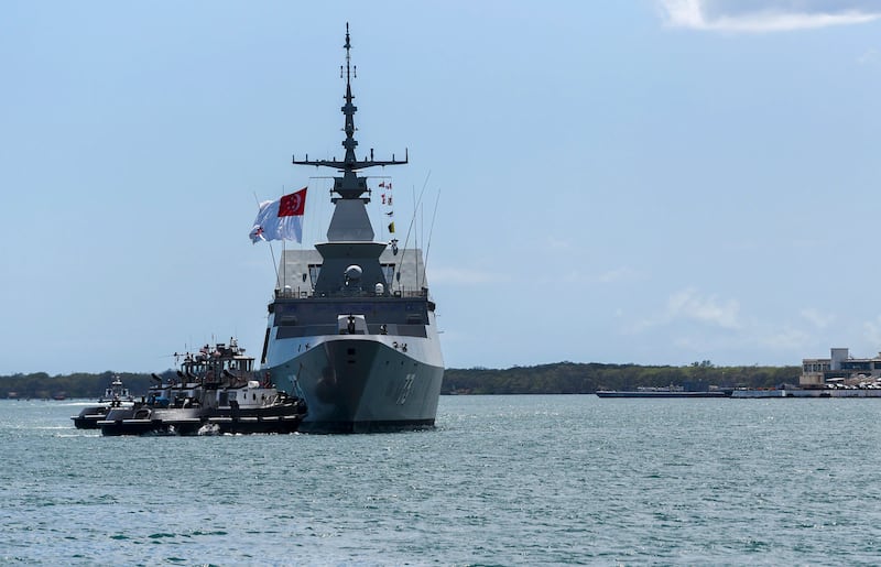 2020年美国环太平洋军演。(图片来源U.S. Indo-Pacific Command)
