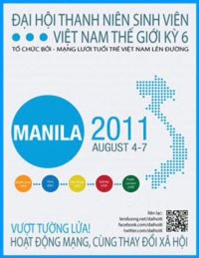 Giới thiệu Đại hội Thanh niên Sinh viên Việt Nam Thế giới lần sáu. Source lenduong.net