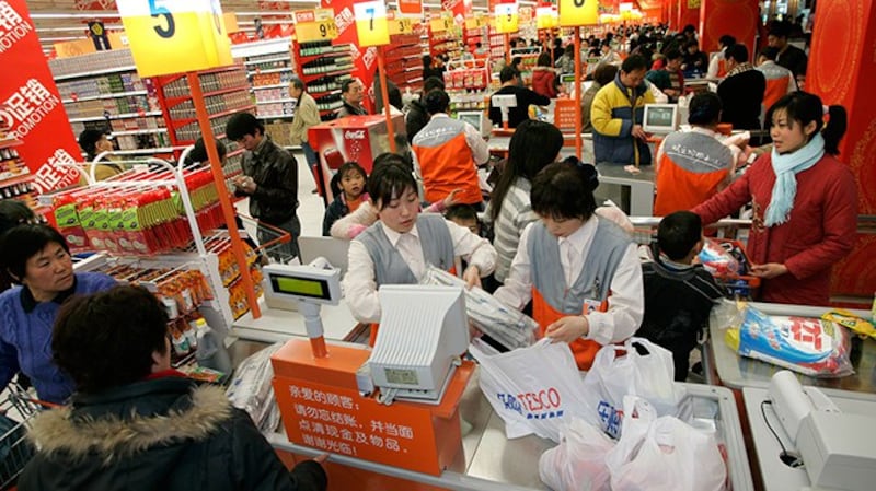 家乐福设于中国北京的一家商店(路透社资料图)